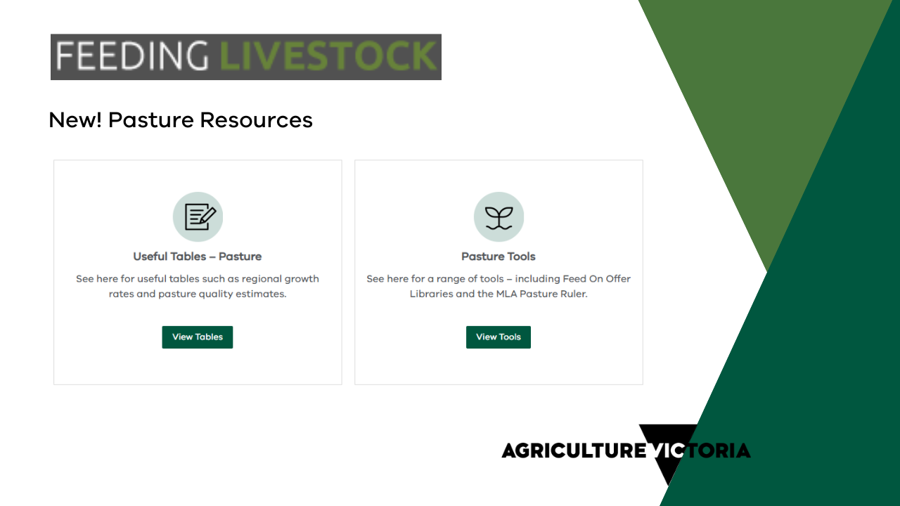 New Pasture Resources link